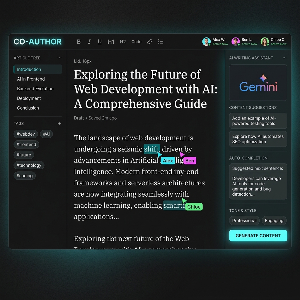 NeuroBlog — AI Collaborative Blogging Platform